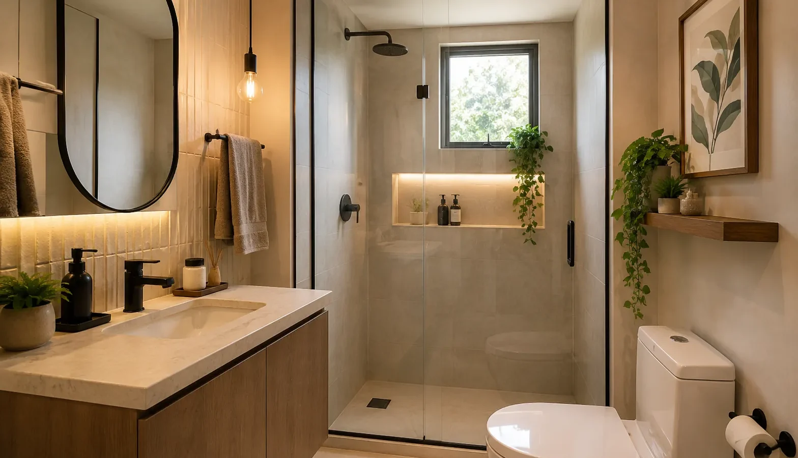 Decoração de Banheiro Pequeno: 12 Ideias e Soluções